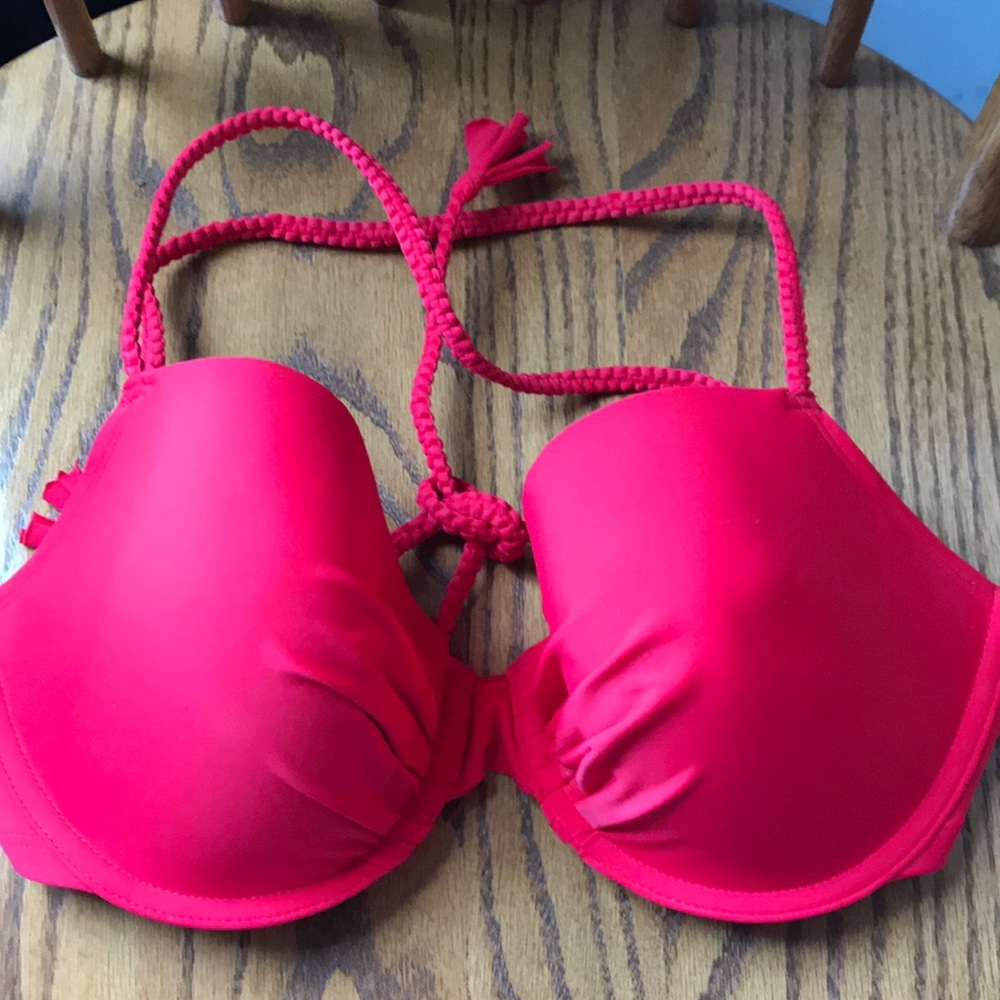 Aerie macrame bikini top. Fits like a 34DD